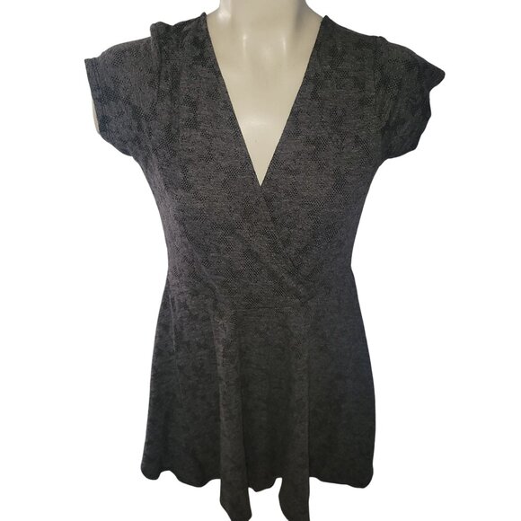 Im In Love With Derek Womens Stretch Grey Patterned Dress L - Picture 1 of 7